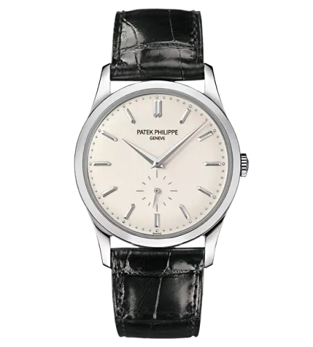 AAA Replica Patek Philippe Calatrava White Gold Watch 5196G-001 0131