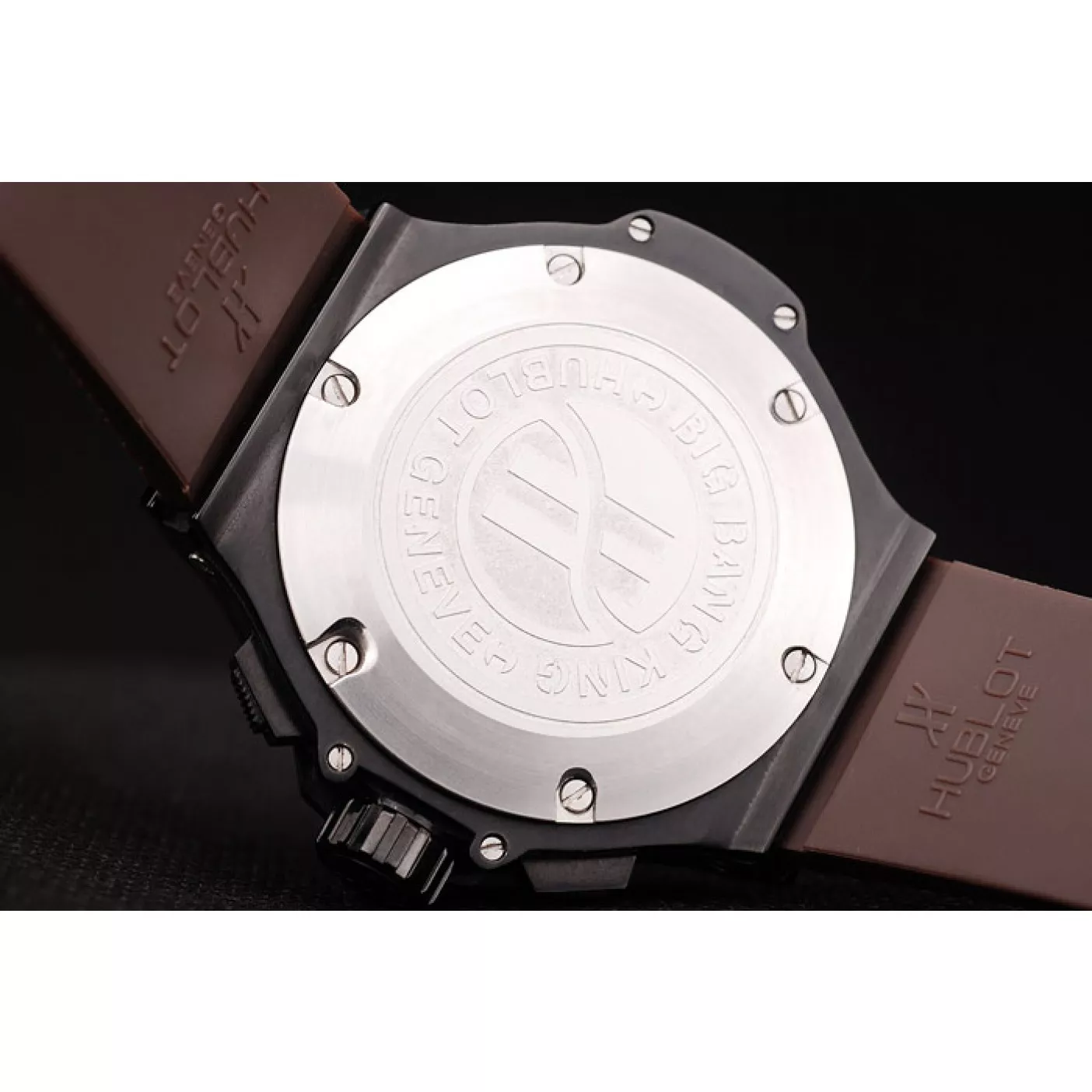 Aaa replica watch Hublot Big Bang King Cappuccino Black Dial Watch 0129