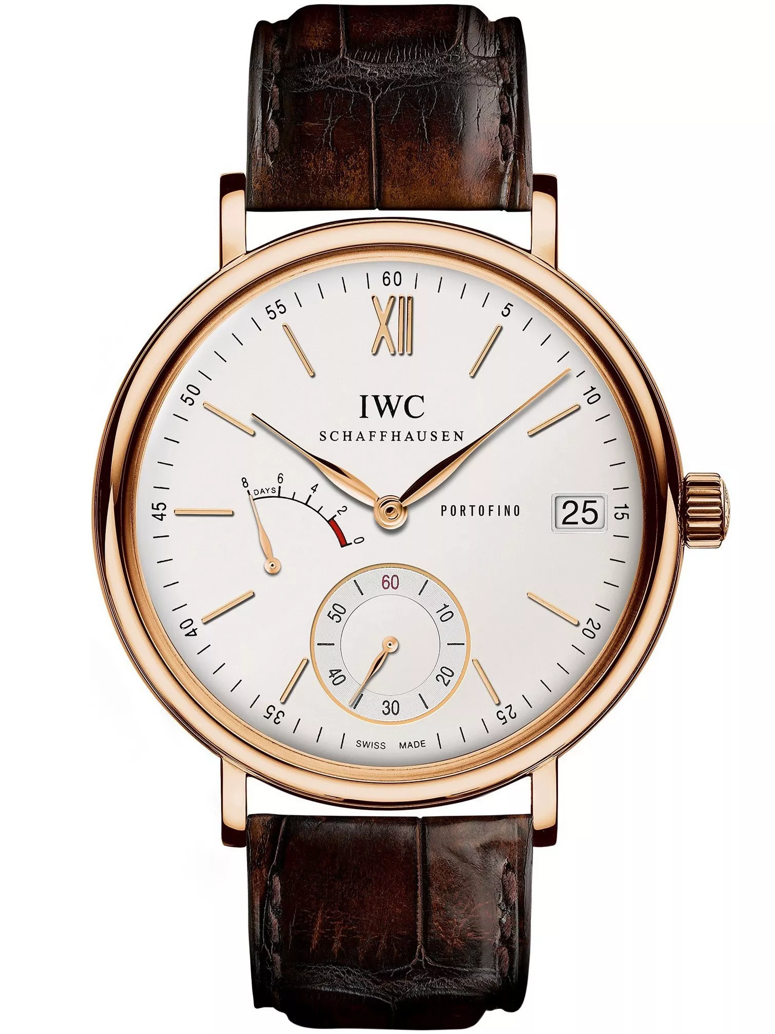 AAA Replica IWC Portofino Hand Wound Eight Days 45mm Mens Watch IW510107 0125