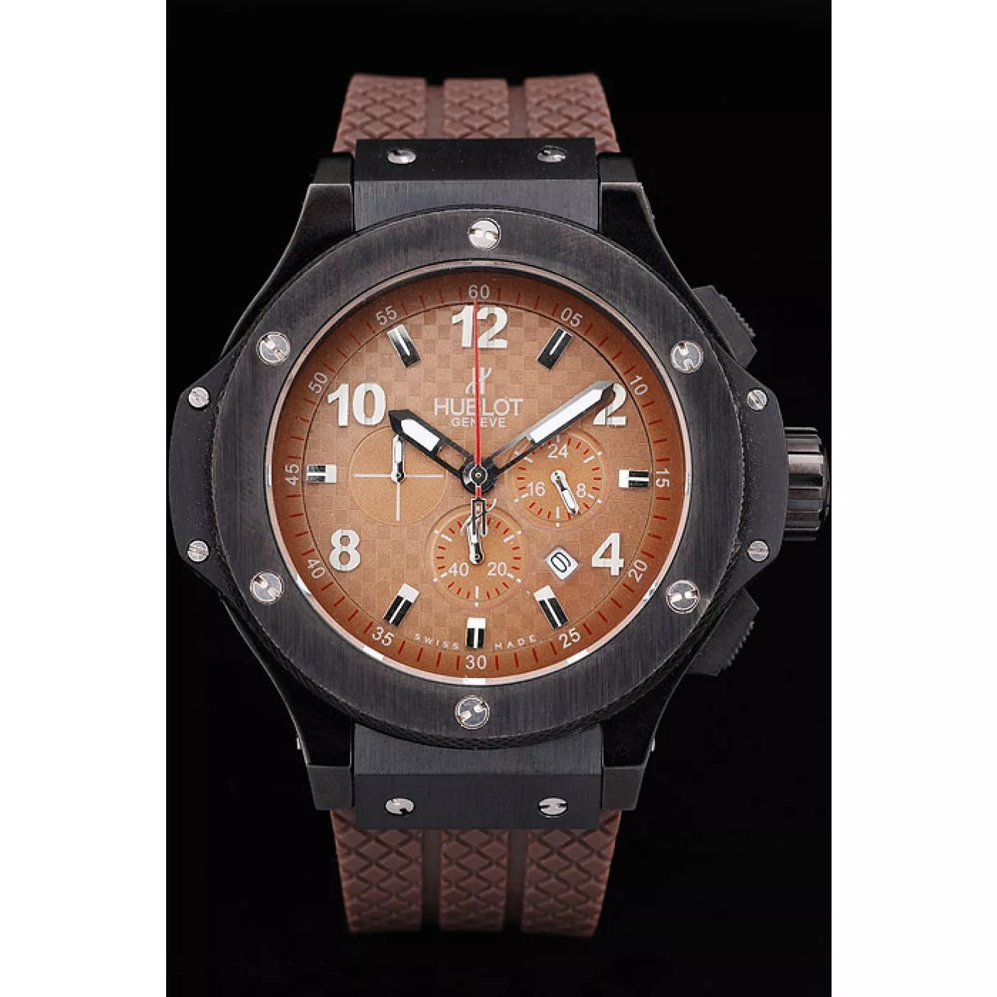 Aaa replica watch Hublot Big Bang King Cappuccino Black Dial Watch 0129