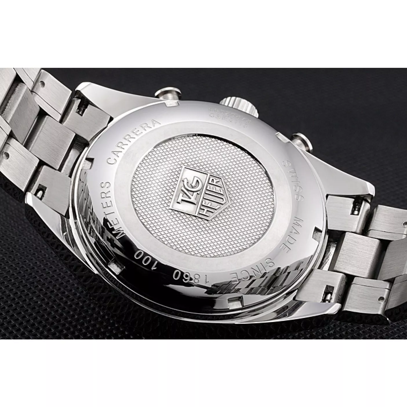 Aaa replica Tag Heuer Carrera Mikrograph Stainless Steel 622077 0123