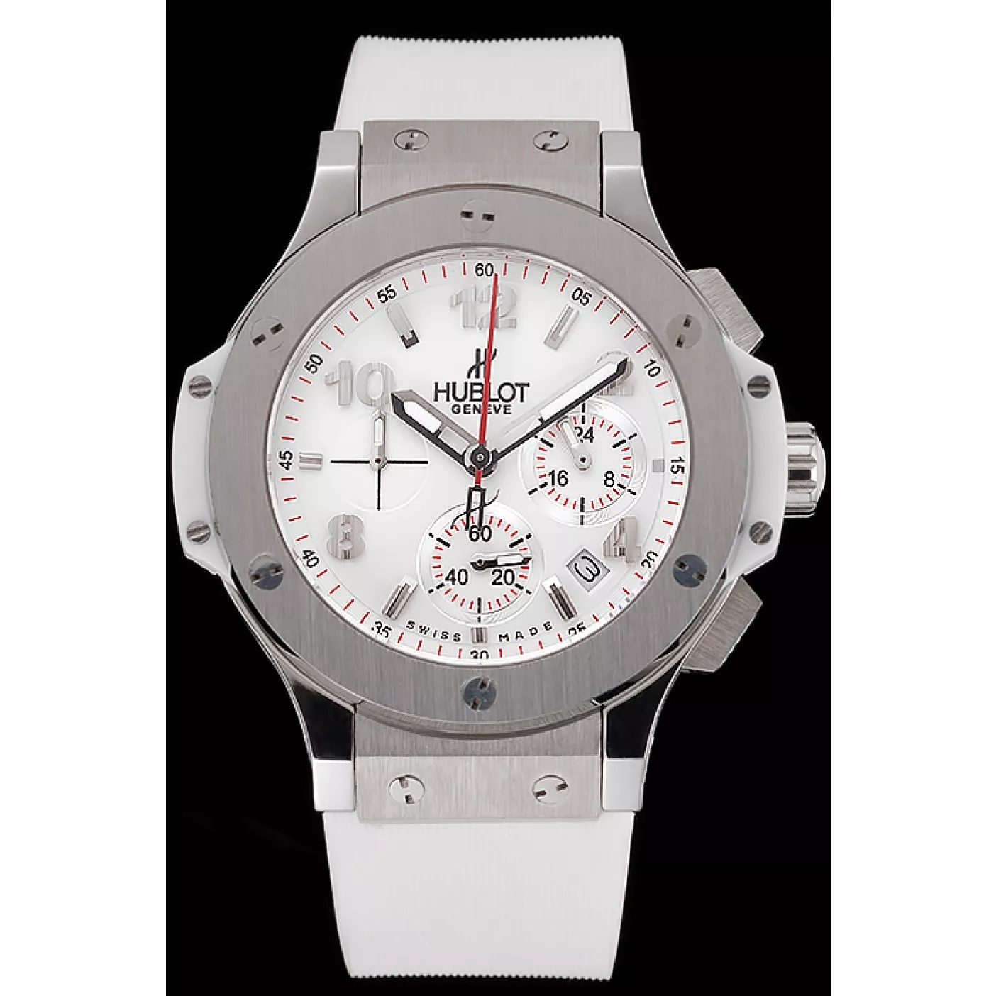 Hublot Big Bang White Strap White Dial Watch 0130