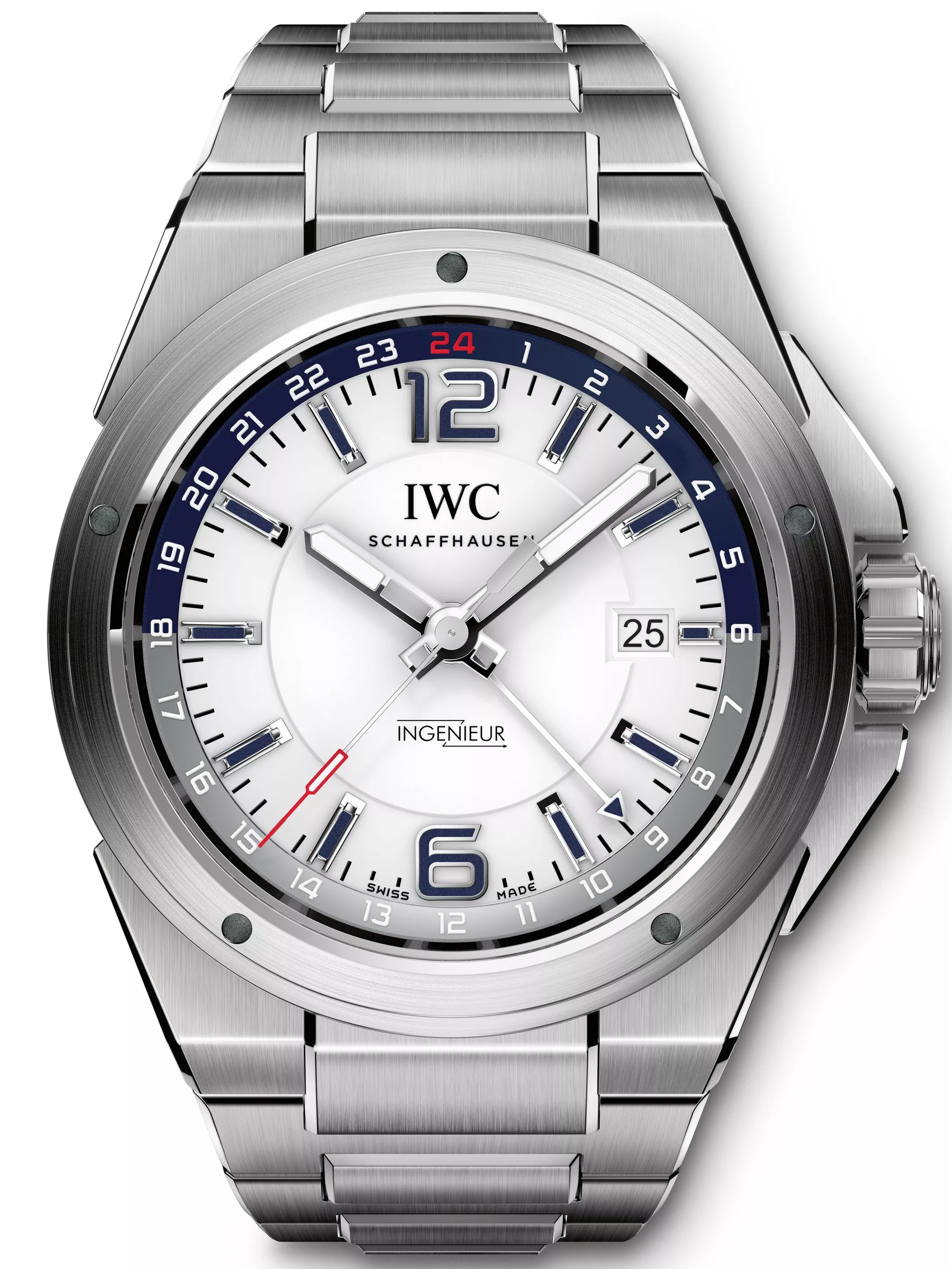 AAA Replica IWC Ingenieur Dual Time 43mm Mens Watch IW324404 0125