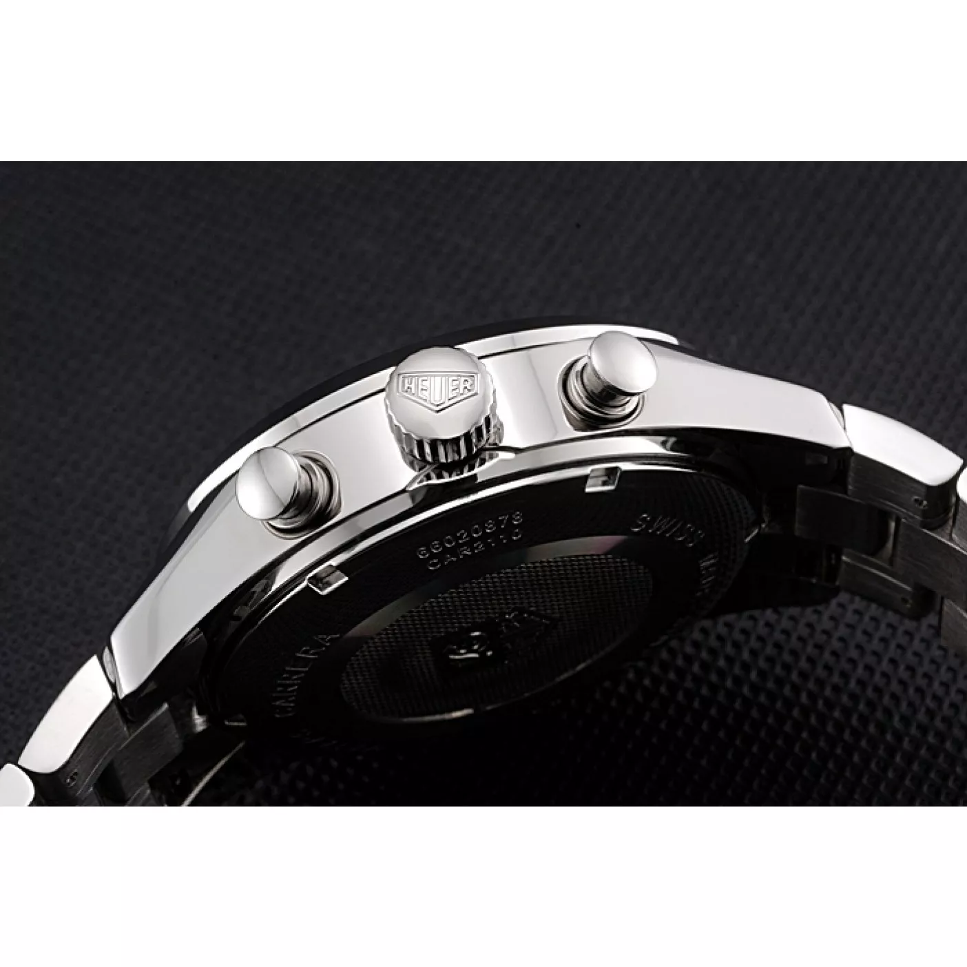 Aaa replica Tag Heuer Carrera Mikrograph Stainless Steel 622077 0123