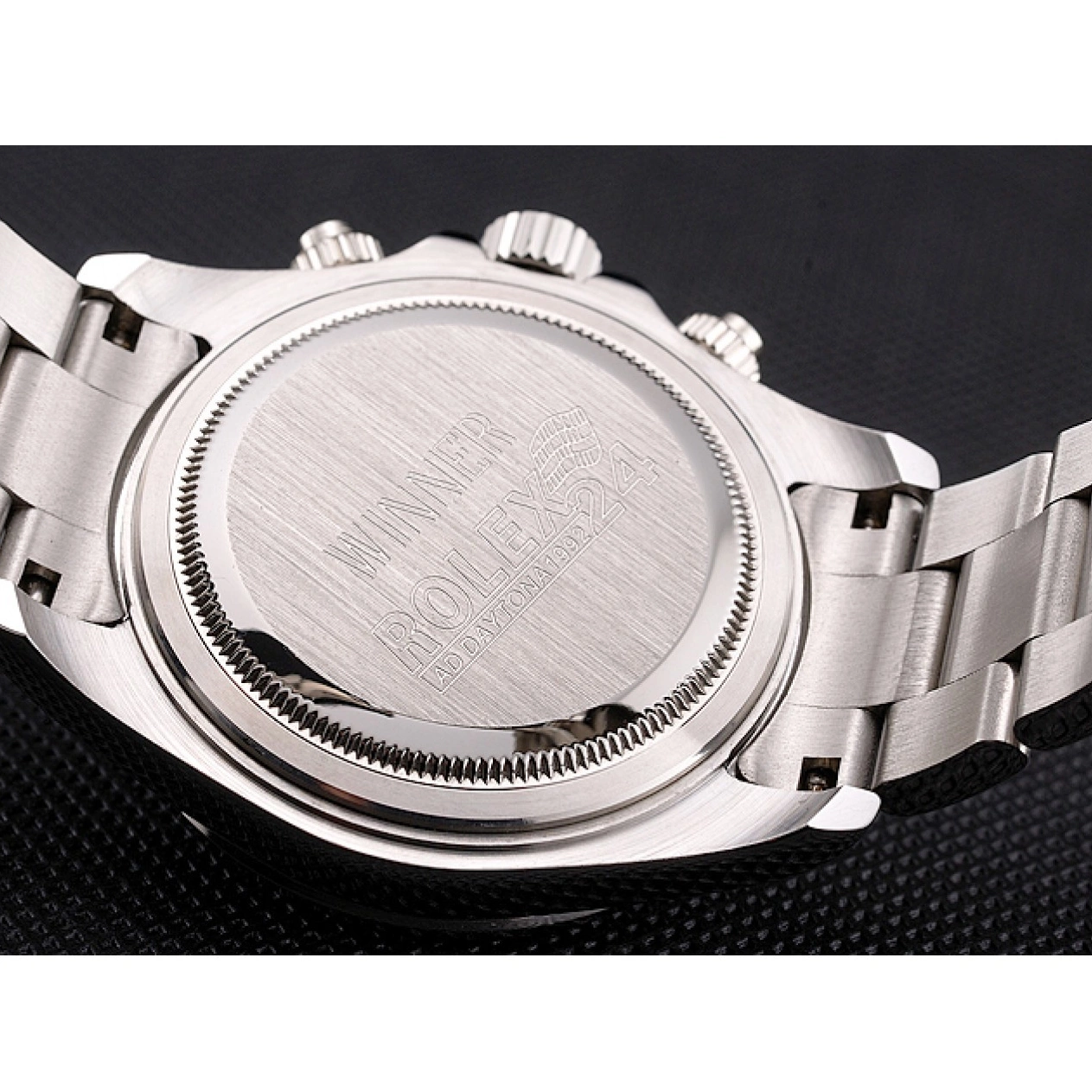 Aaa replica watch Bezel Daytona And Case And Bracelet Steel Stainless Dial Rolex Diamond 0224