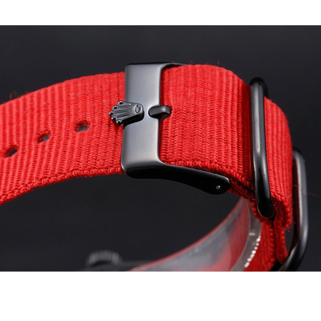 Aaa fake watches Bamford Nylon Strap Milgauss Rolex Red 622002 0226