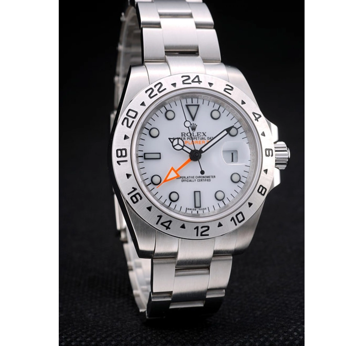 Aaa fake watches Watch Dial White Bezel Steel Rolex Explorer Stainless 0213