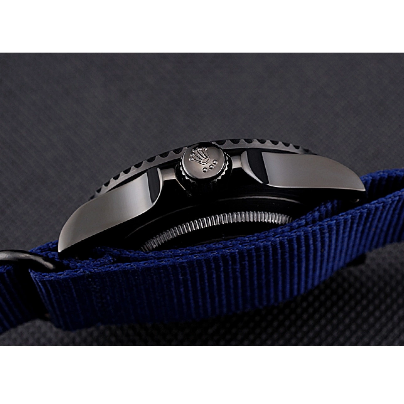 Aaa replica 622008 Rolex Nylon Strap Blue Submariner Stealth 0223